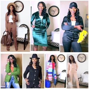 I have Joggers Set, Cardigans and a 2pc Skirt Set all for sell.